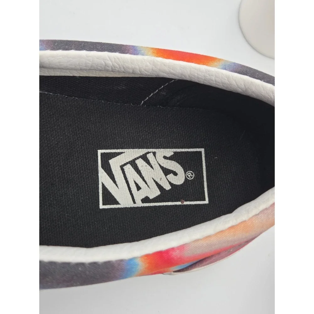 VANS Dark Aura Psychedelic Swirl Unisex Slip-On Sneakers Size Mens 10 Women's 11